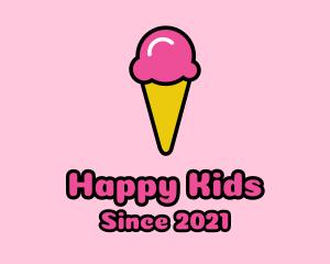 Ice Cream Cone logo design