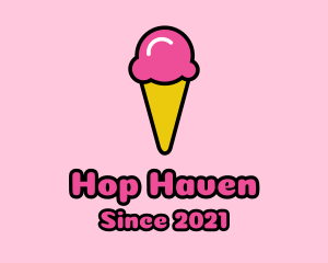 Ice Cream Cone logo design