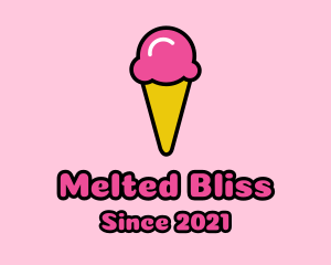 Ice Cream Cone logo design