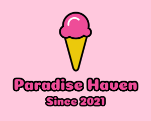 Ice Cream Cone logo design