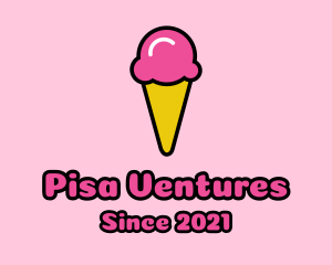 Ice Cream Cone logo design