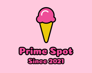 Ice Cream Cone logo design