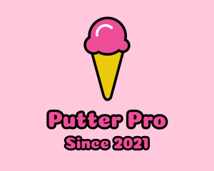 Ice Cream Cone logo design