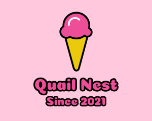 Ice Cream Cone logo design