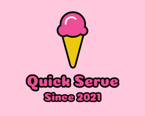 Ice Cream Cone logo design