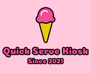 Ice Cream Cone logo design