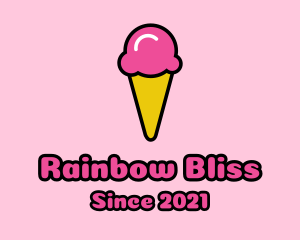 Ice Cream Cone logo design