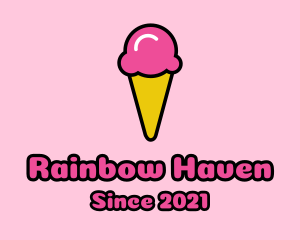 Ice Cream Cone logo design