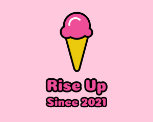 Ice Cream Cone logo design