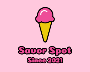 Ice Cream Cone logo design