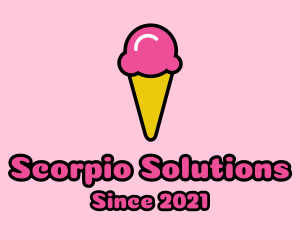 Ice Cream Cone logo design