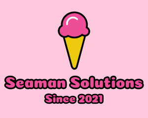 Ice Cream Cone logo design