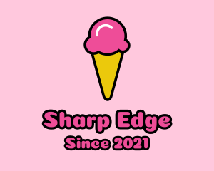 Ice Cream Cone logo design