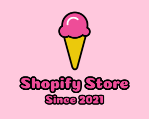 Ice Cream Cone logo design