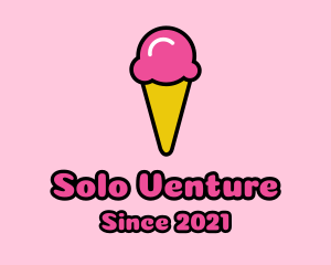 Ice Cream Cone logo design