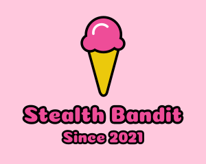 Ice Cream Cone logo design