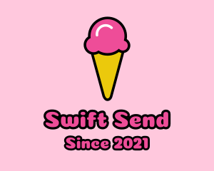 Ice Cream Cone logo design