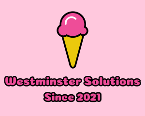 Ice Cream Cone logo design