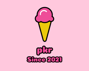 Ice Cream Cone logo design