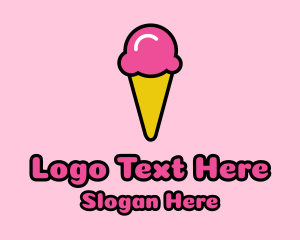 Ice Cream Cone Logo