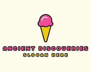 Ice Cream Cone logo design