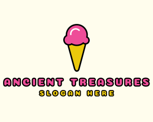 Ice Cream Cone logo design