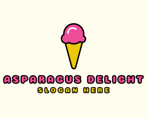 Ice Cream Cone logo design