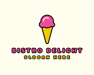 Ice Cream Cone logo design