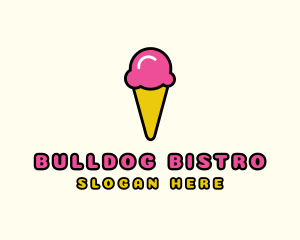 Ice Cream Cone logo design