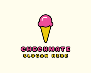 Ice Cream Cone logo design