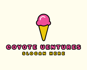 Ice Cream Cone logo design