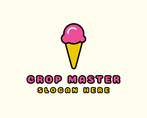 Ice Cream Cone logo design