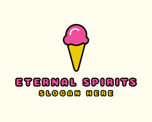 Ice Cream Cone logo design