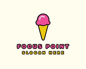 Ice Cream Cone logo design