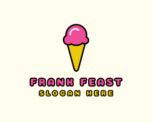 Ice Cream Cone logo design