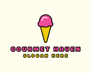 Ice Cream Cone logo design