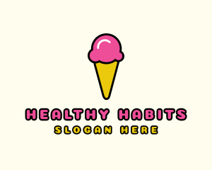 Ice Cream Cone logo design