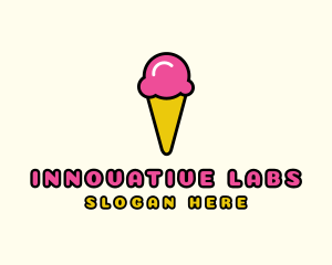 Ice Cream Cone logo design