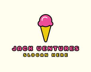 Ice Cream Cone logo design