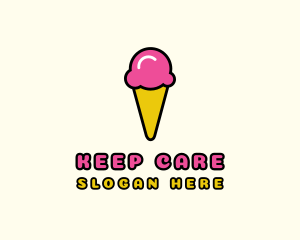 Ice Cream Cone logo design