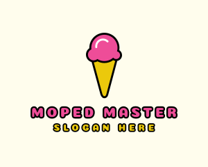 Ice Cream Cone logo design