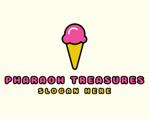 Ice Cream Cone logo design