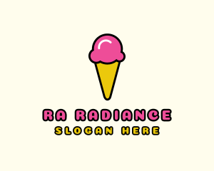 Ice Cream Cone logo design