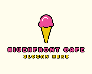 Ice Cream Cone logo design