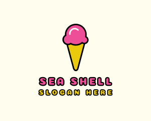 Ice Cream Cone logo design