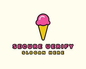 Ice Cream Cone logo design