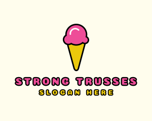 Ice Cream Cone logo design