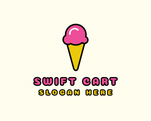 Ice Cream Cone logo design