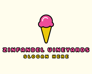 Ice Cream Cone logo design