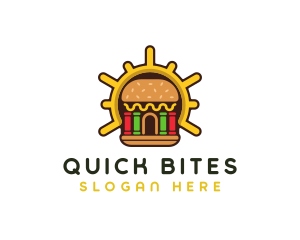 Fastfood - Hamburger Food Restaurant logo design